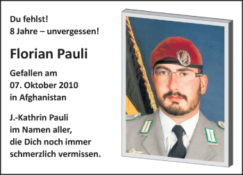 Traueranzeige von Florian Pauli von Mitteldeutsche Zeitung Halle/Saalkreis