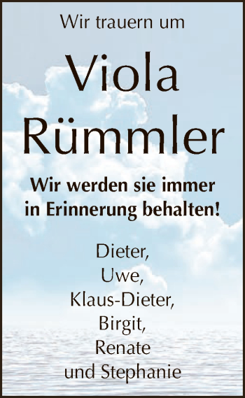Traueranzeige von inErinnerung behalten von Super Sonntag Zeitz