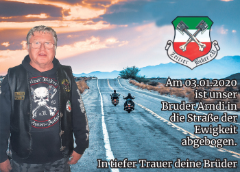 Traueranzeige von Arndi  von Super Sonntag Zeitz