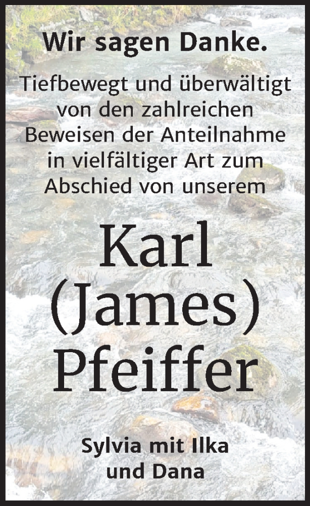  Traueranzeige für Karl Pfeiffer vom 08.02.2020 aus Mitteldeutsche Zeitung Halle/Saalkreis