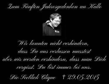 Traueranzeige von Kallo  von Mitteldeutsche Zeitung Wittenberg
