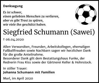Traueranzeige von Siegfried Schumann von Mitteldeutsche Zeitung Halle/Saalkreis