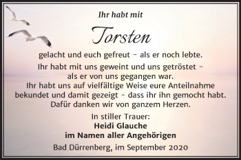 Traueranzeige von Torsten  von Super Sonntag Merseburg/Querfurt