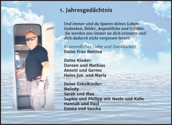 Traueranzeige von Jahresgedächtnis  von Naumburger Tageblatt