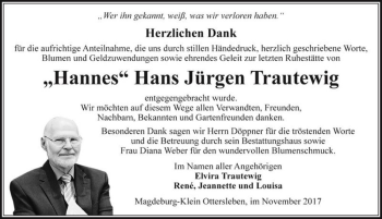 Traueranzeige von 