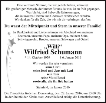 Traueranzeige von 