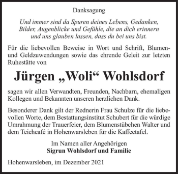 Traueranzeige von Jürgen 