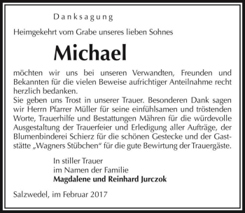 Traueranzeige von Michael  von Magdeburger Volksstimme
