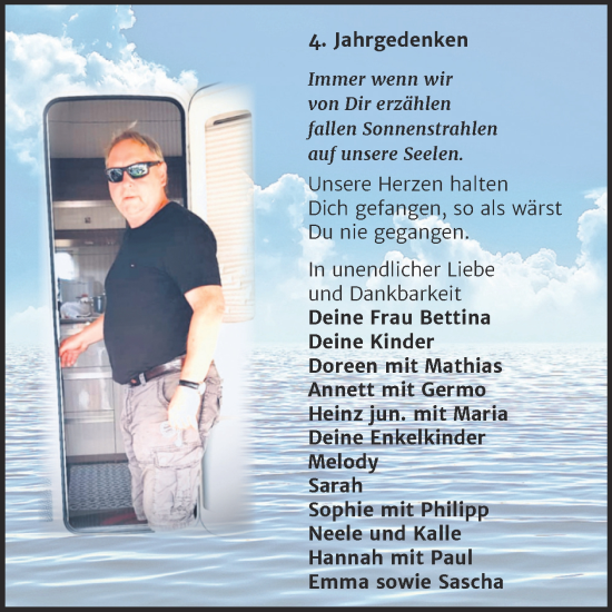 Traueranzeige von Jahrgedenken  von Naumburger Tageblatt