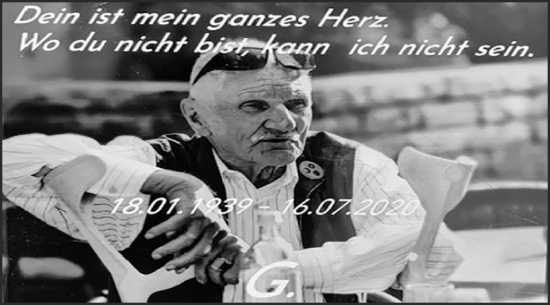 Traueranzeige von G  von Trauerkombi Wittenberg