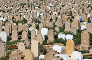 Der islamische Friedhof Der islamische Friedhof